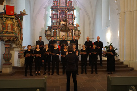 Das Bild zeigt den Kammerchor Varel