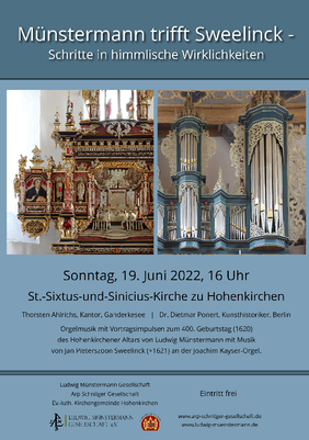 Plakat für das Konzert am 19.06.2022